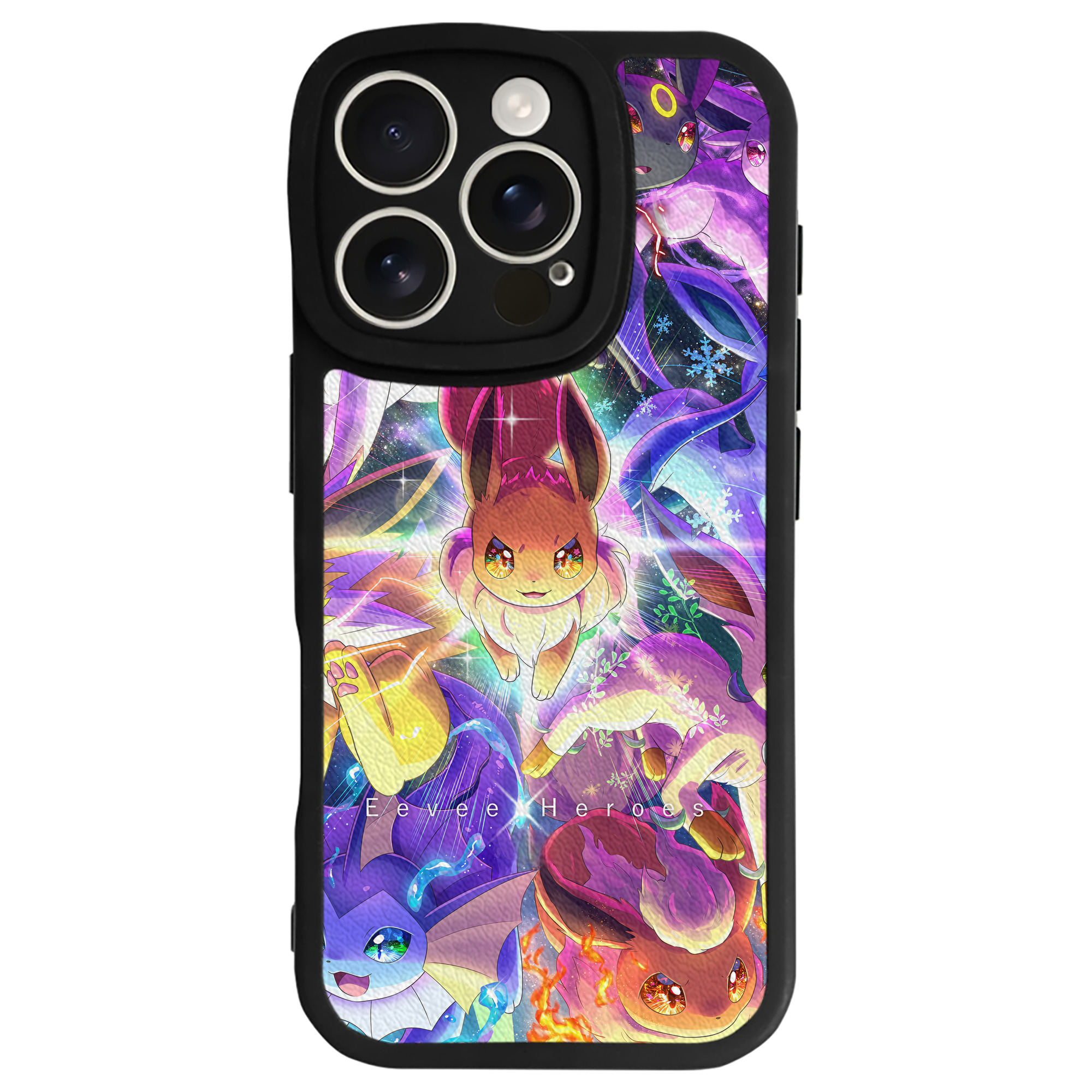 （画像用） ポケットモンスター Pokémon 【iPhone 16シリーズ対応】シリコンスマホケース（レザー調） 材質：シリコン